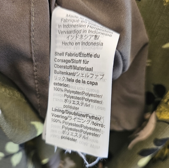 Madewell Cinched Waist Midi Dress Wildblooms Womens - Picture 6 of 8